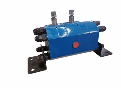 2 odjeljka Hidraulički razdjelnik protoka zupčanika